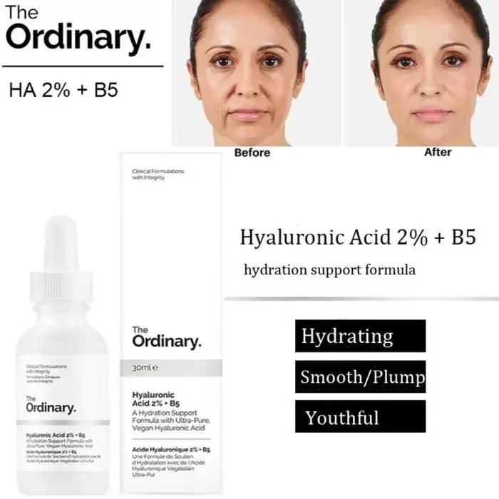 The Ordinary Acide Hyaluronique 2% + B5 Sérum Hydratant – 30 ml