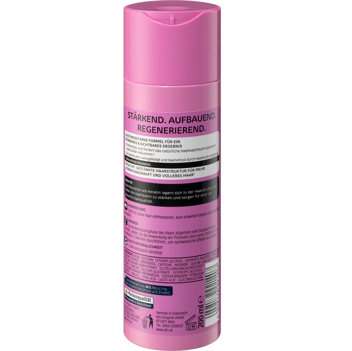 Balea Après-Shampooing Croissance & Force – 200 ml