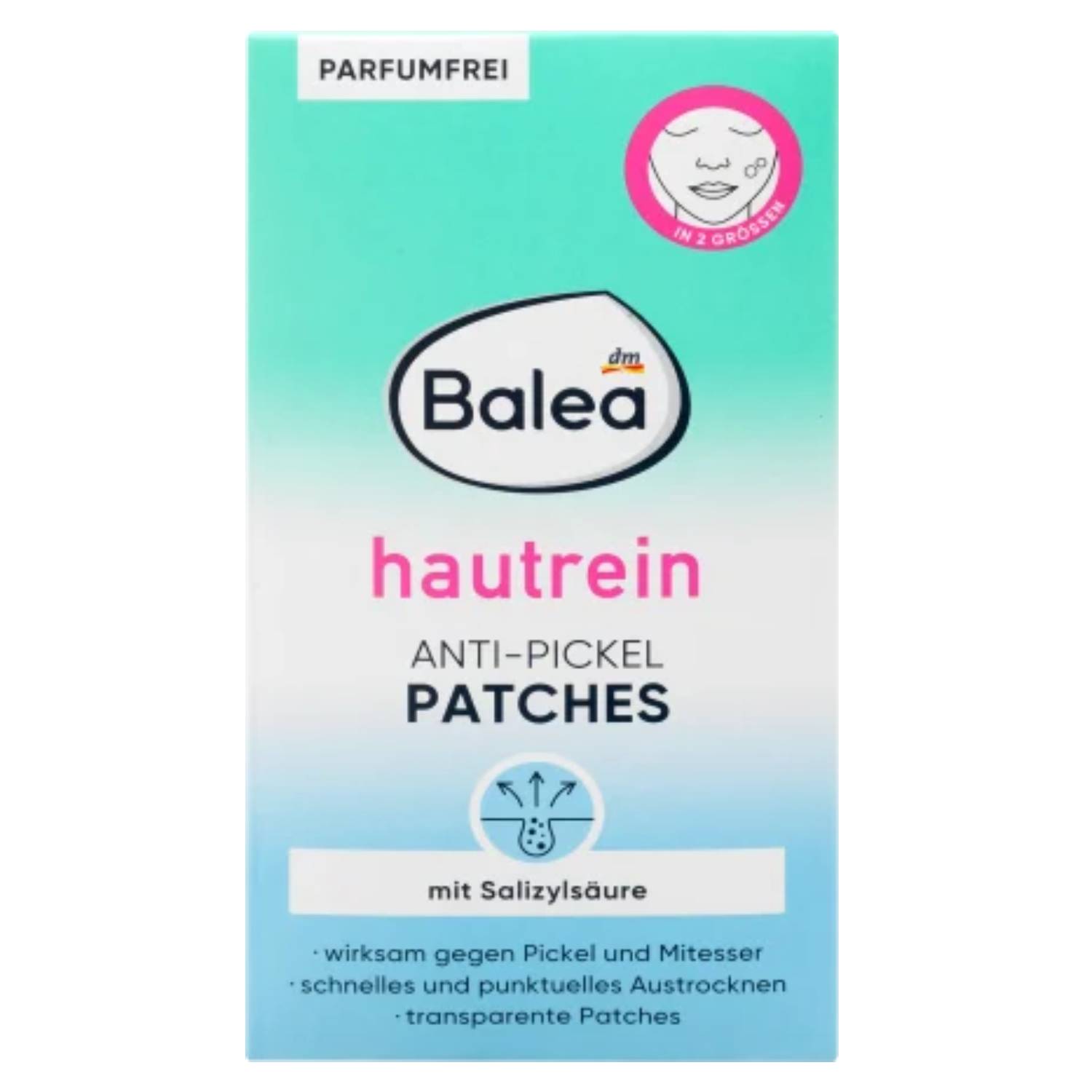 Balea Patchs Anti-Boutons Skin Clean – 36 Pièces