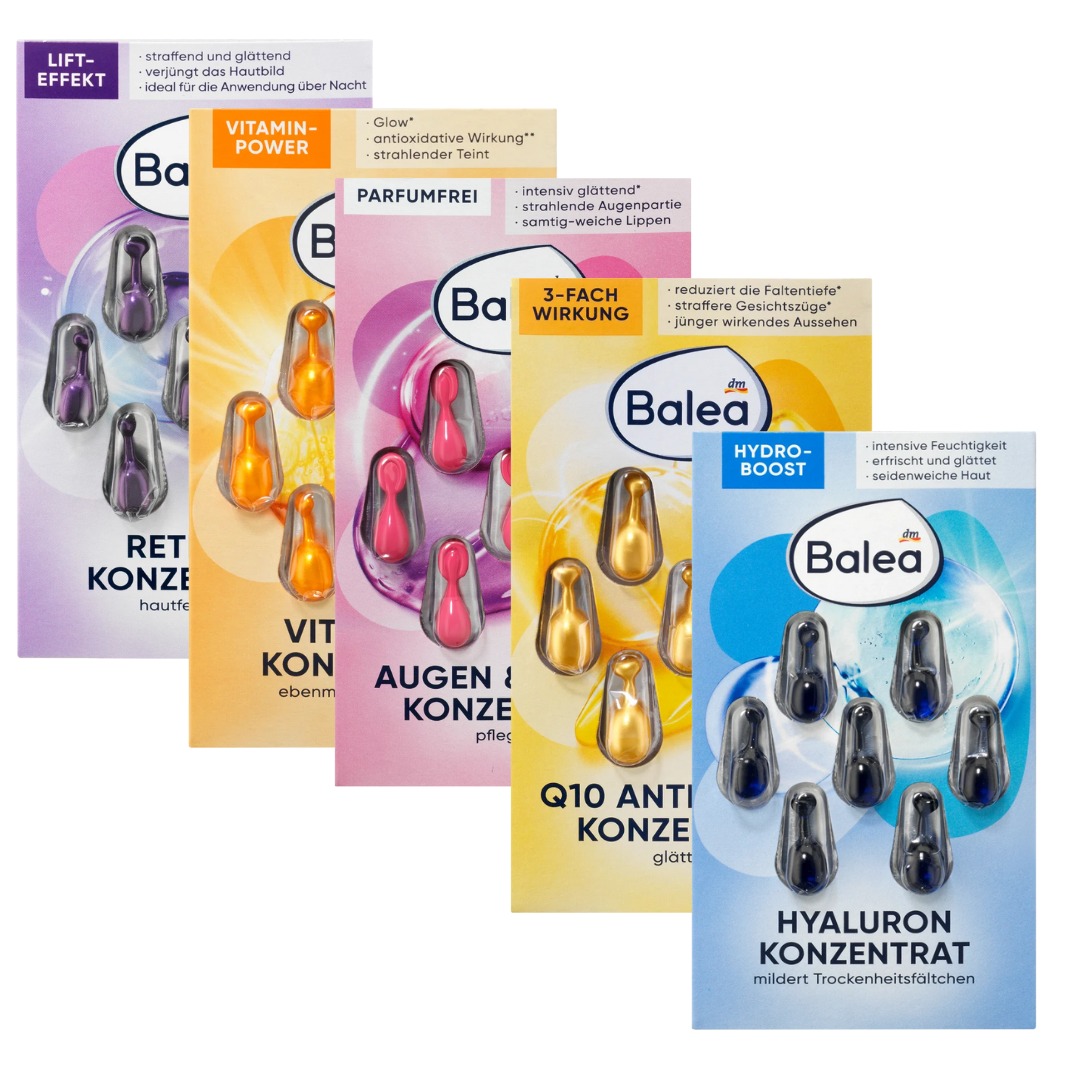 Balea Pack de Concentrés pour le Visage