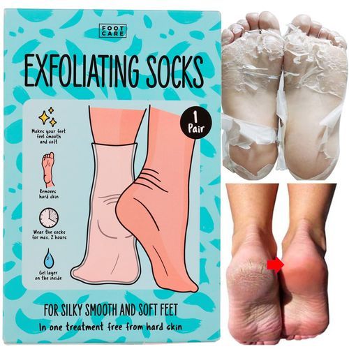 Footsteps Chaussettes Exfoliantes Anti-Callosités – 1 Paire