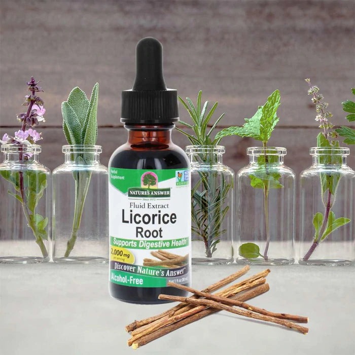 Nature’s Answer Extrait Liquide de Racine de Réglisse – 30 ml