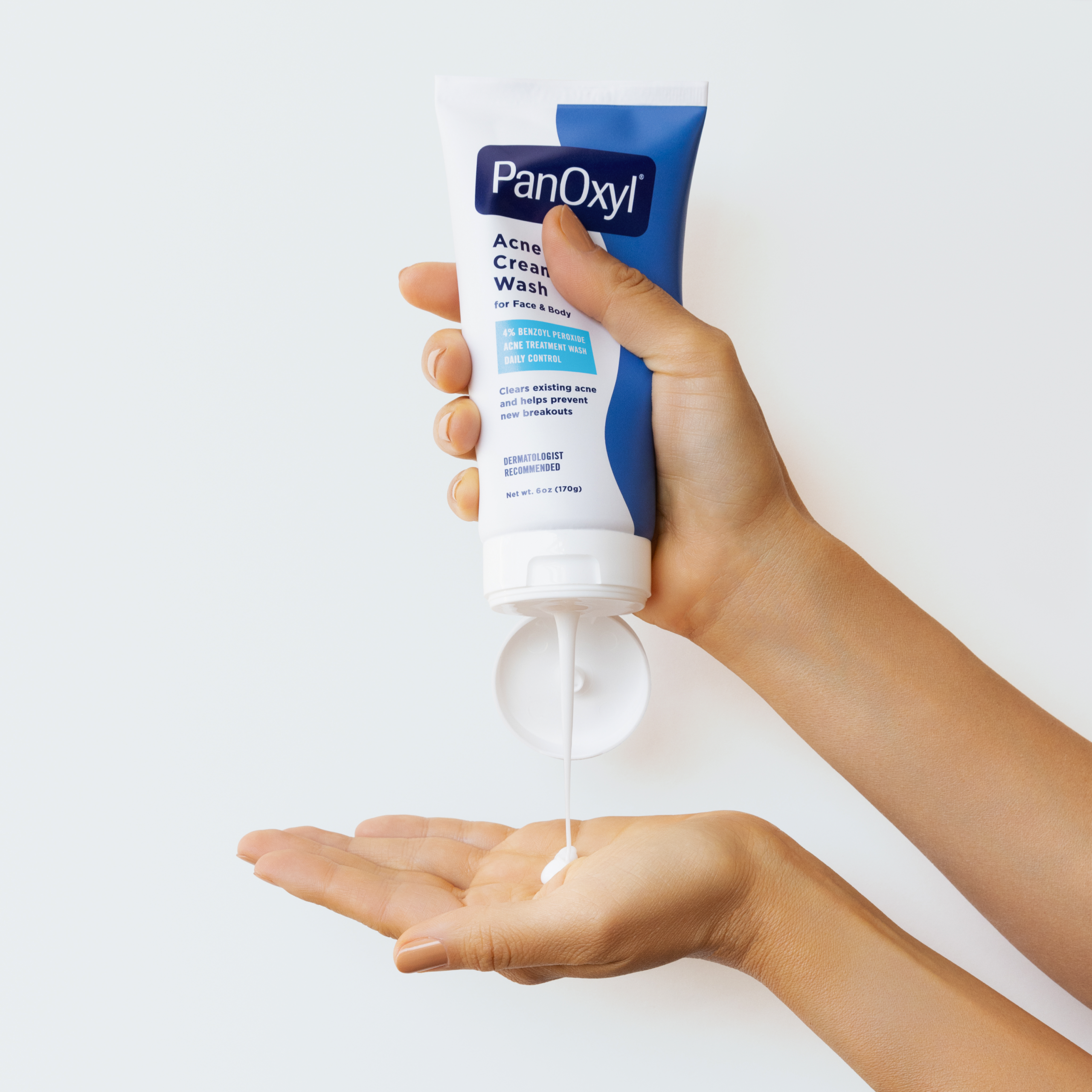 PanOxyl Gel Nettoyant Acné Crème 4% Benzoyl Peroxyde – 170 g