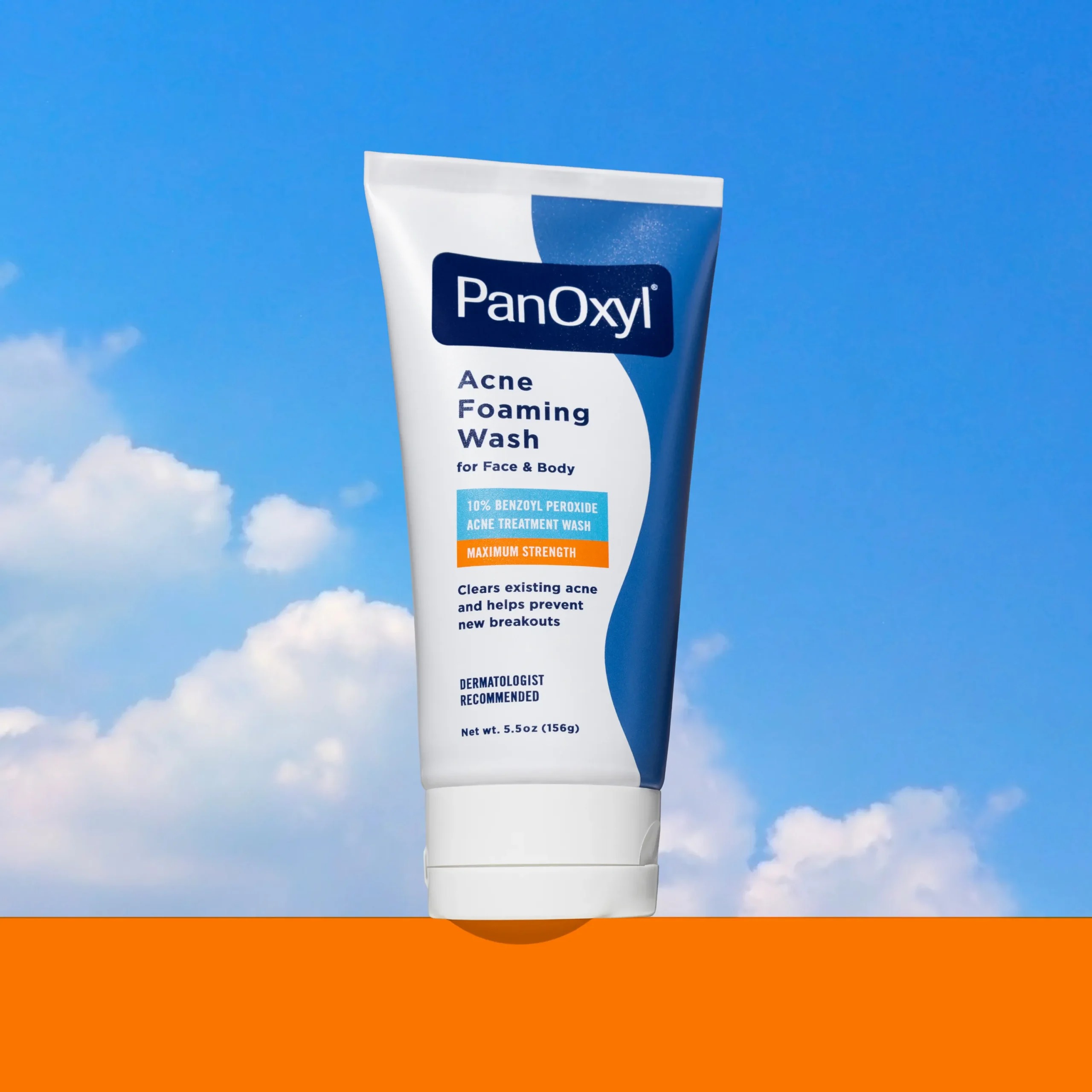 PanOxyl Gel Nettoyant Acné 10% Benzoyl Peroxyde – 156 g