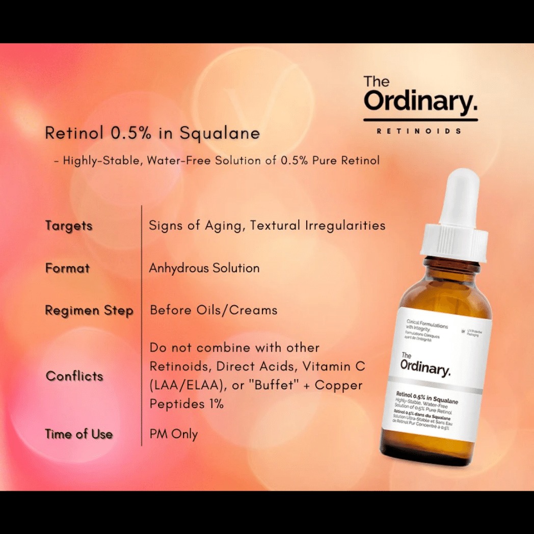 The Ordinary Rétinol 0.5% – 30 ml