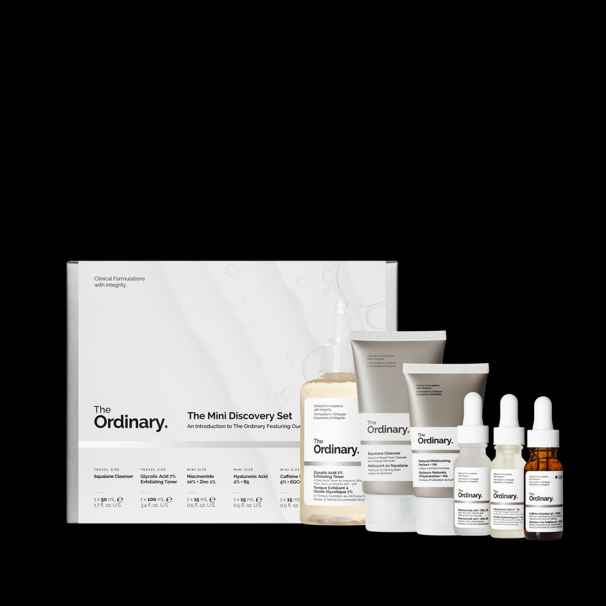 The Ordinary Mini Set Découverte – Coffret Soins Visage