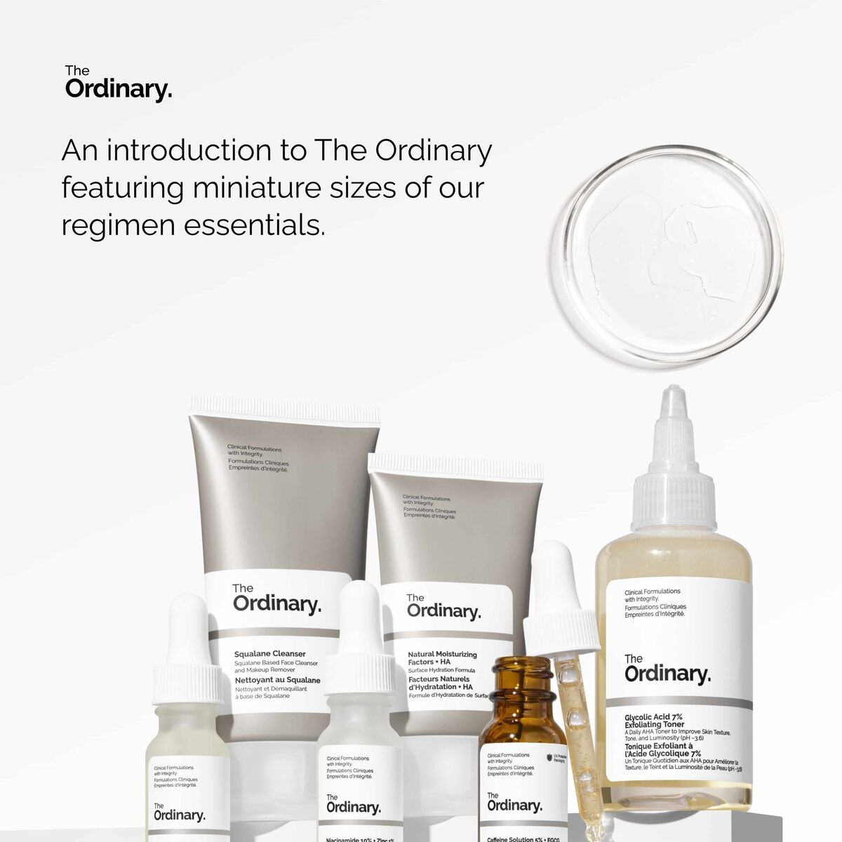 The Ordinary Mini Set Découverte – Coffret Soins Visage