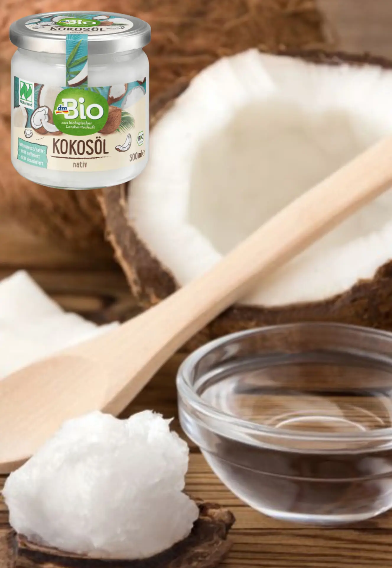 DM Huile de Coco Bio Multi-Usage – 300 ml